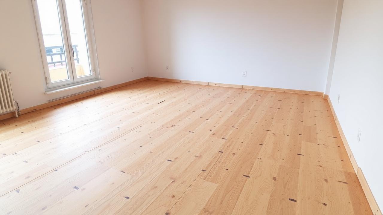 Neue Holzunterkonstruktion als Bodenaufbau
