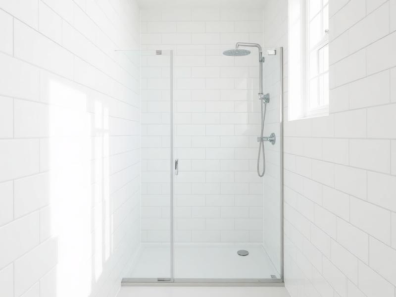 Modernes Badezimmer mit perfekt sauberen Fugen